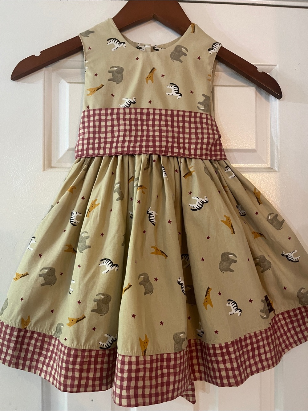 Toddler Safari Animal Print Dress